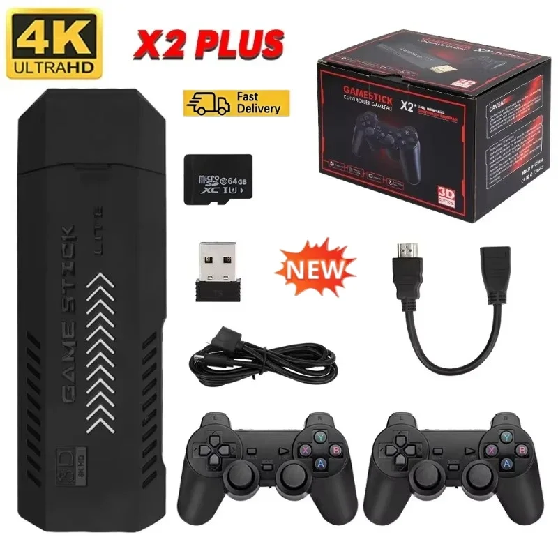 Retro Gaming N64 - New X2Plus GD10 Pro 4K Game