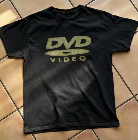 Retro Gaming T Shirt - [100% Cotton] DVD Video Nostalgic Green