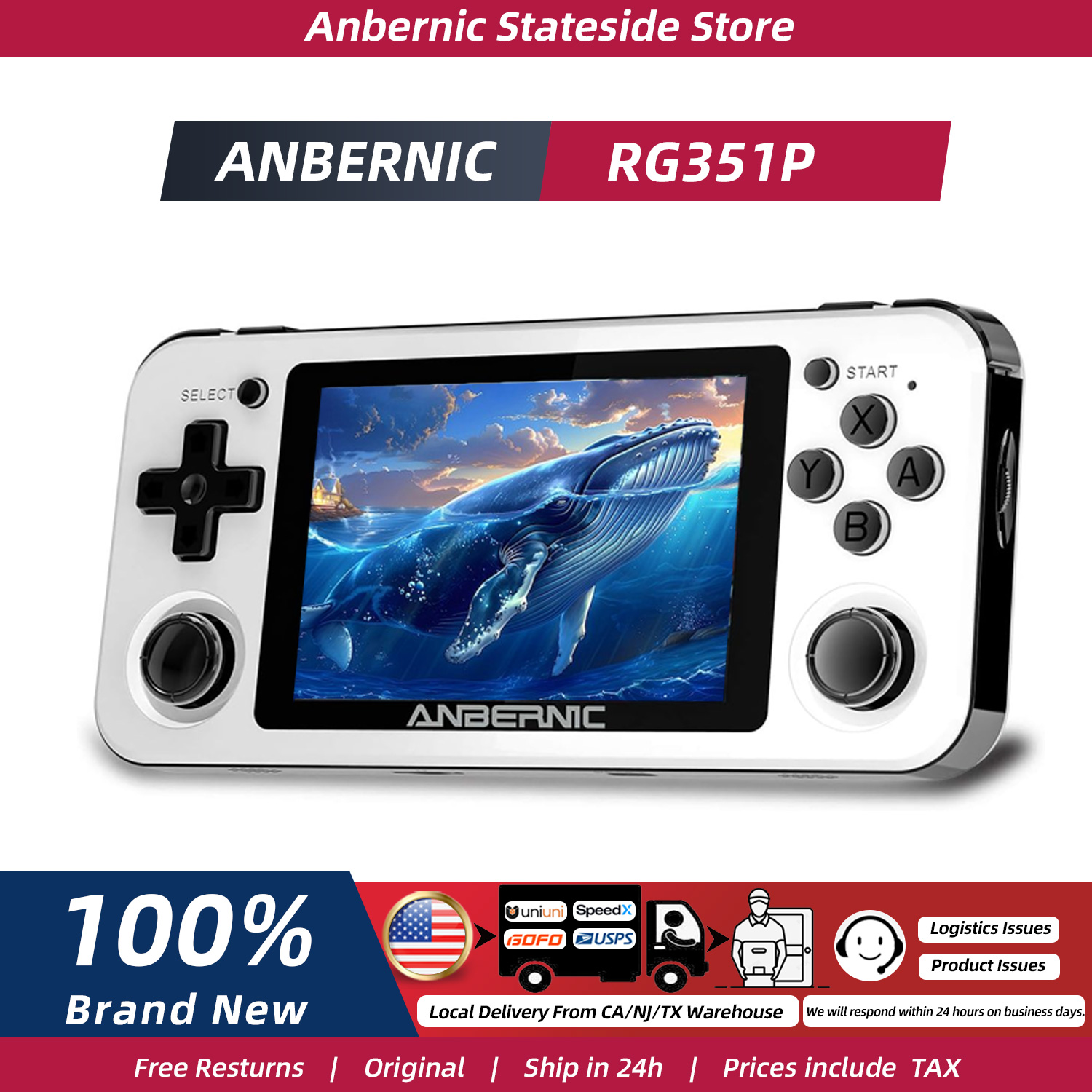 ANBERNIC RG351P Handheld Retro - огляд і ціна Retro Gaming Kiosk