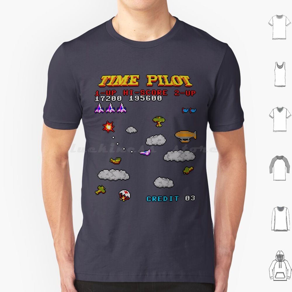 Time Pilot 2 T Shirt Cotton Me - огляд і ціна Retro Gaming T Shirt