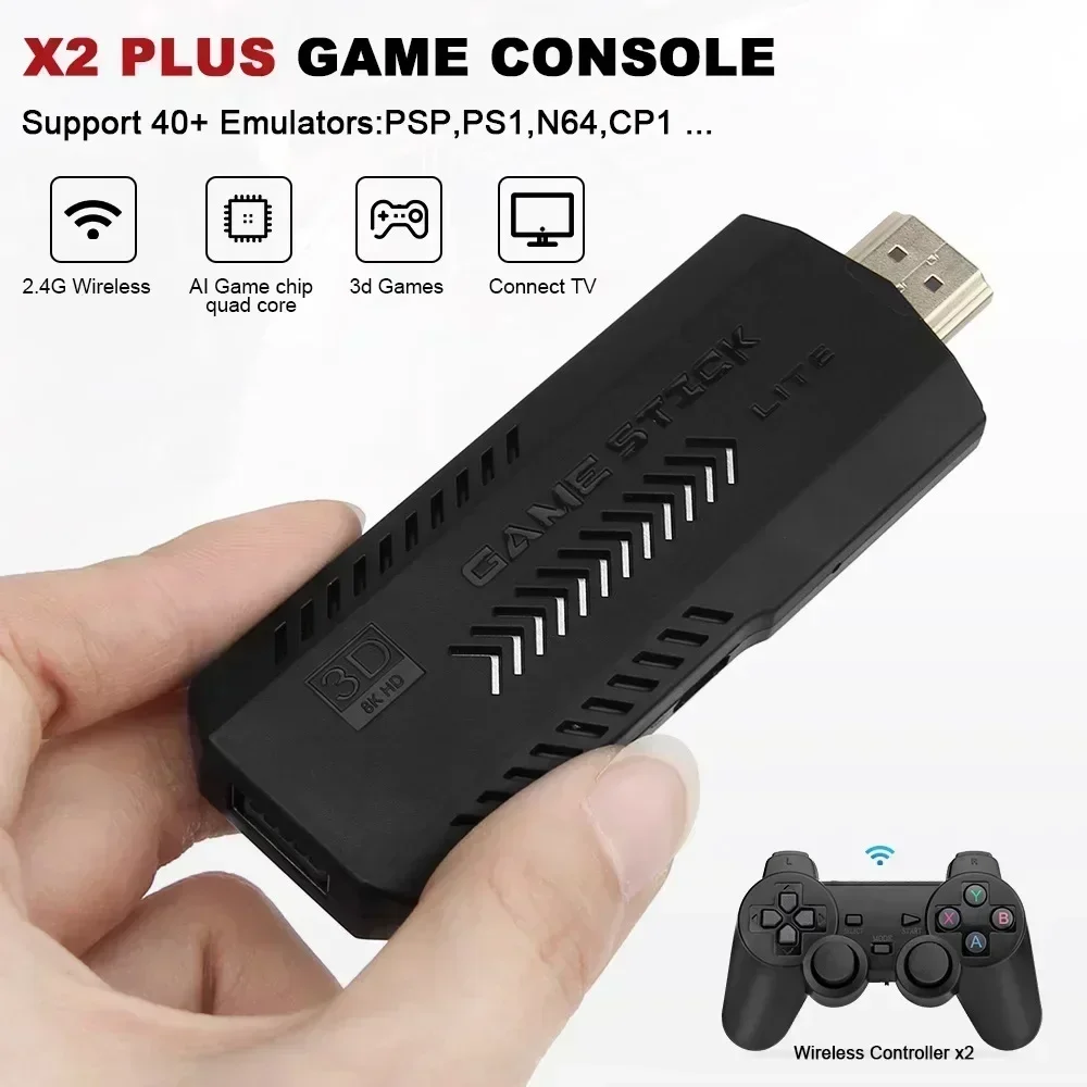 New X2Plus GD10 Pro 4K Game St - огляд і ціна Retro Gaming N64