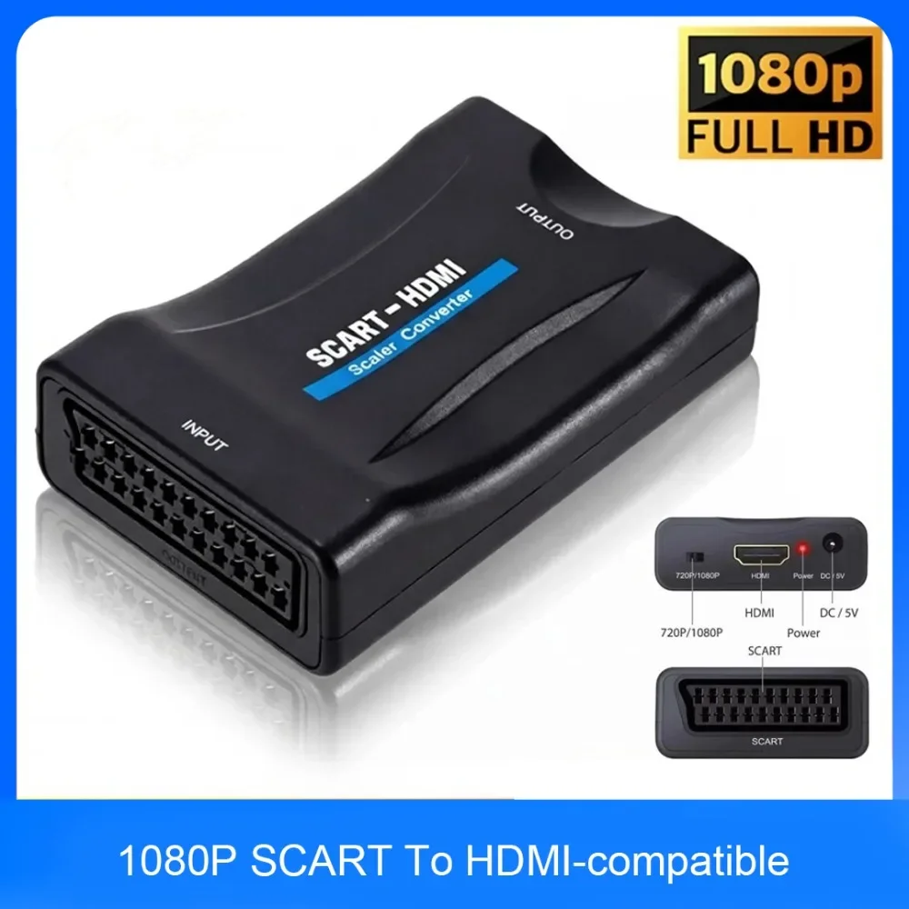 SCART To HDMI-Compatible Conve - огляд і ціна Scart To Hdmi