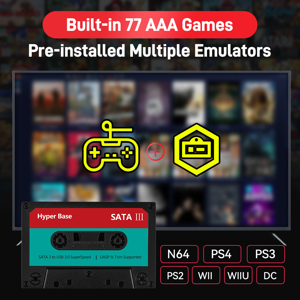 Portable 500G/2T Retro Game Ha - огляд і ціна Retro Gaming Kiosk